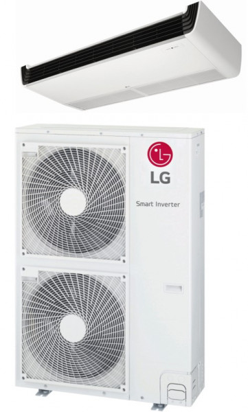 LG-UV36F R32 9,5 kW Plafond onderbouw inverter binnen & buiten unit