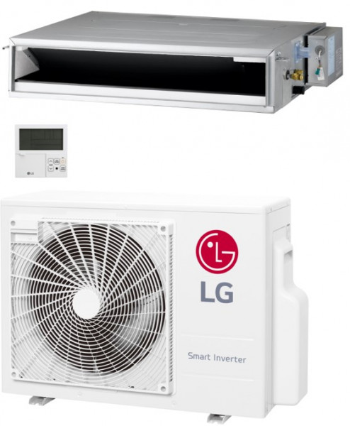 LG-CL24F-C R32 6,8 kW Low static Kanaal inverter binnen & buiten unit